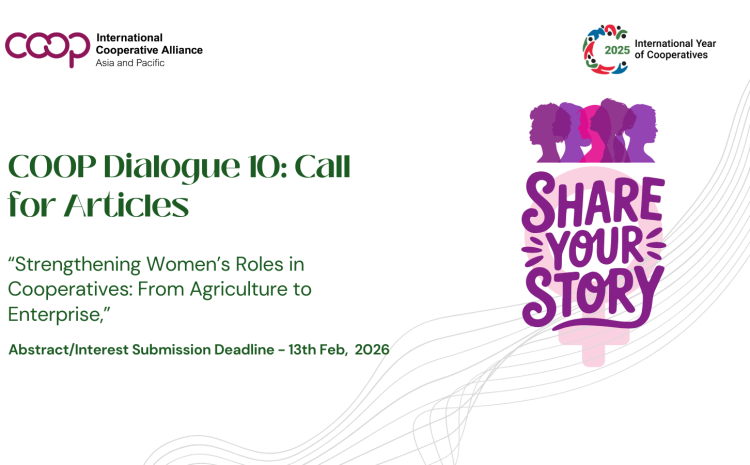 Call for Articles: COOP Dialogue 10