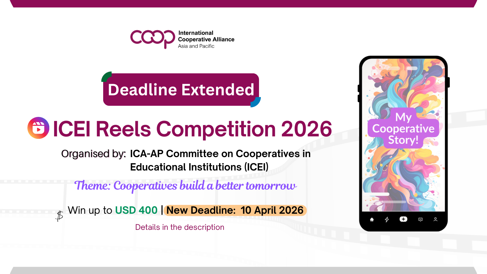 ICEl Reels Competition 2026