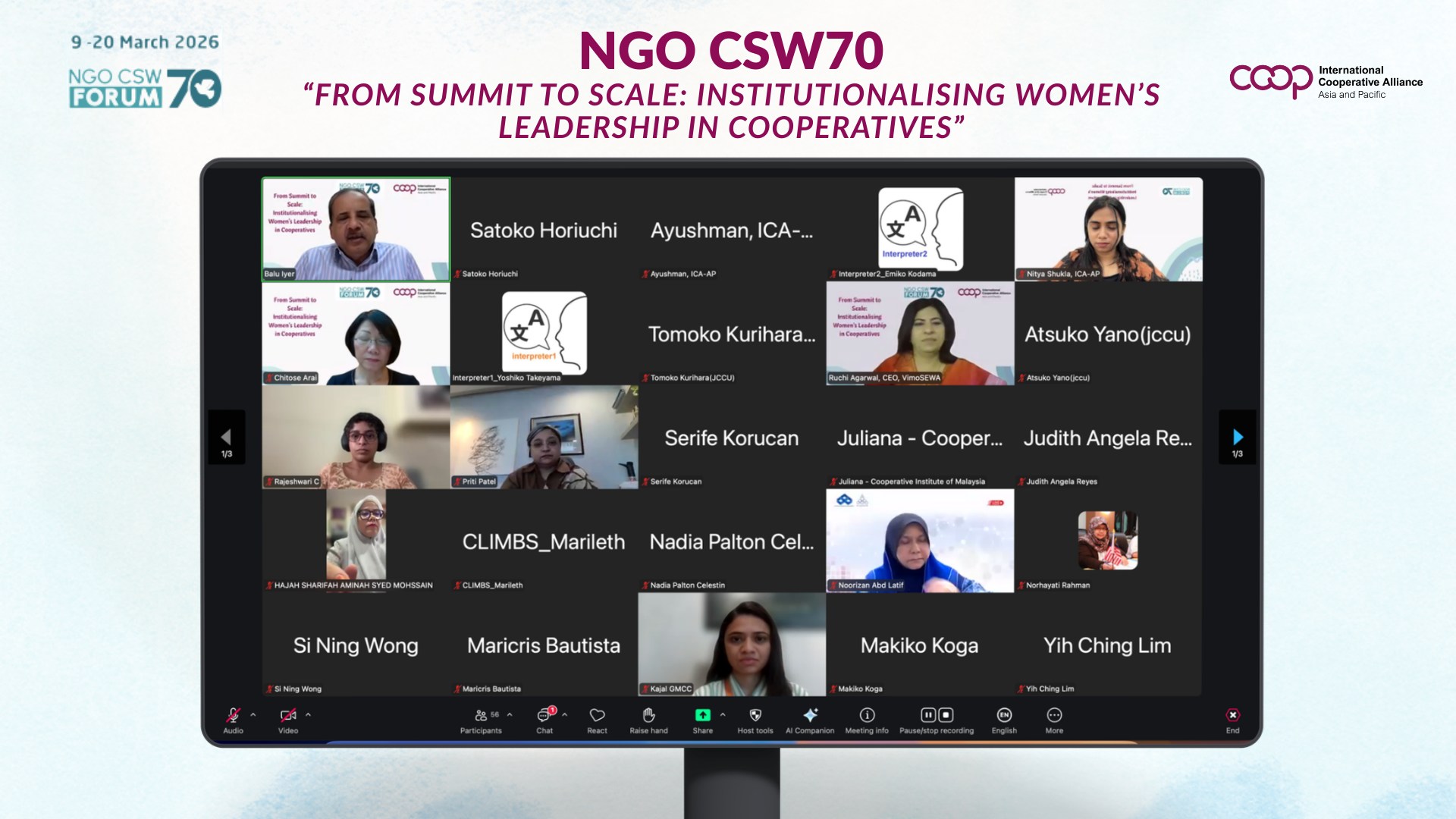 Summit to Scale: Institutionalising Women’s Leadership in Cooperatives