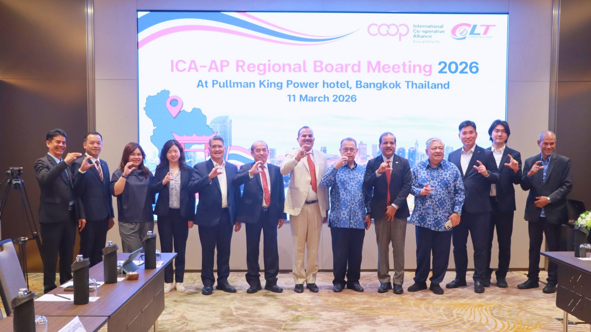 New ICA-AP Regional Board Convenes First Meeting in Bangkok
