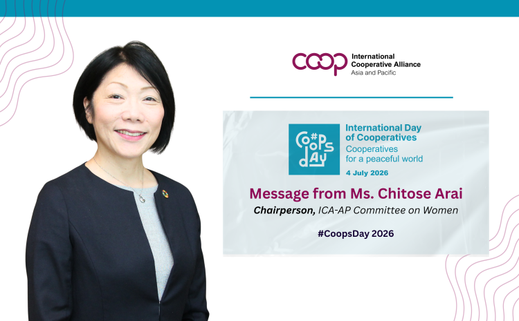 Message from Ms. Chitose ARAI
