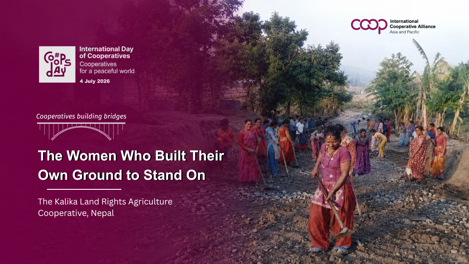 The Women Who Built Their Own Ground to Stand On