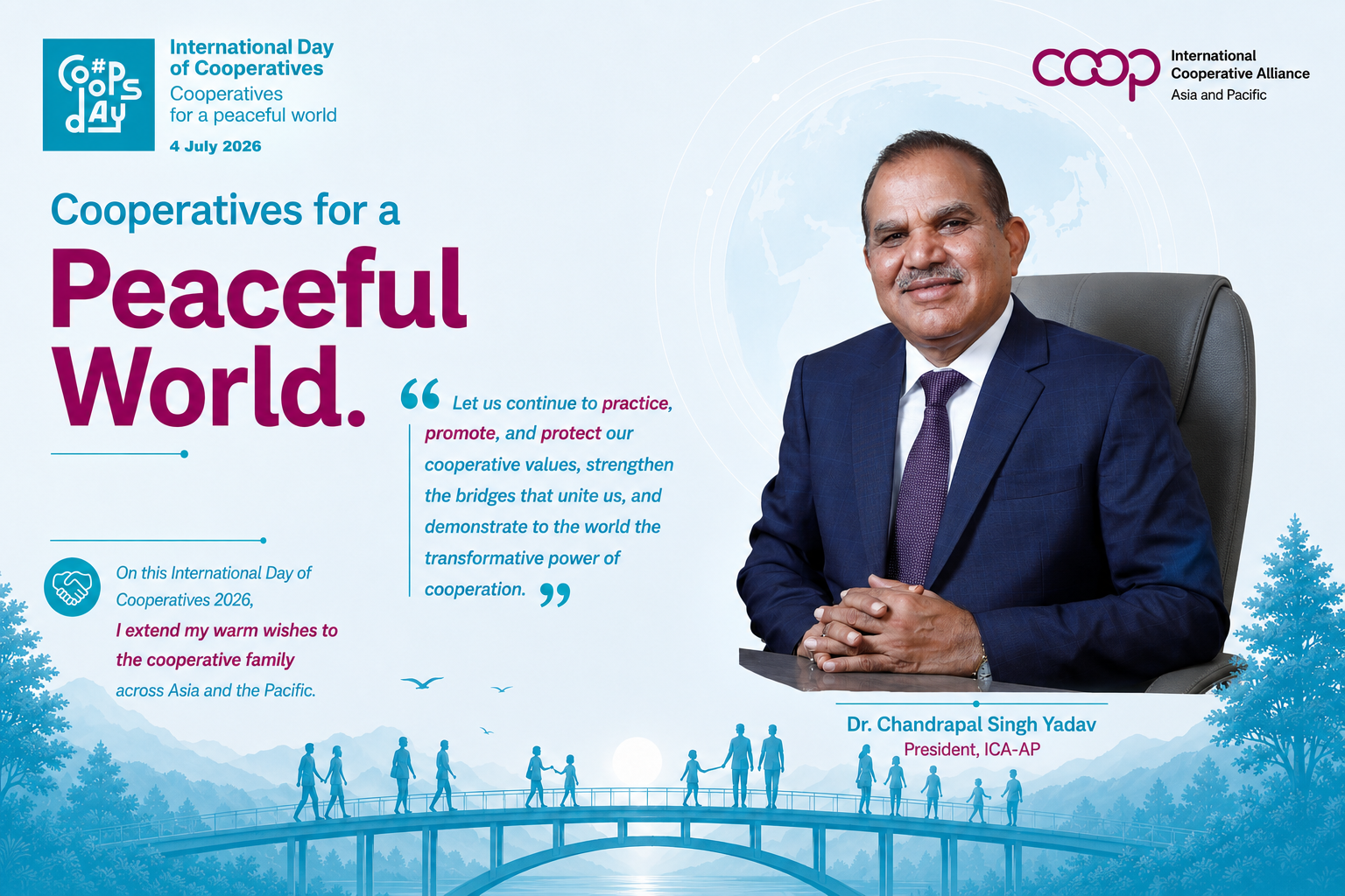 Coops Day President’s Message for the International Day of Cooperatives 2026