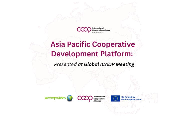 Asia Pacific Cooperative Development Platform Presented at Global ICADP Meeting